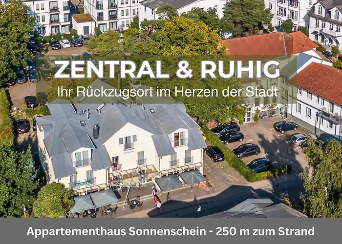 Appartementhaus Sonnenschein - 250M Zum Strand Im Zentrum Von Binz